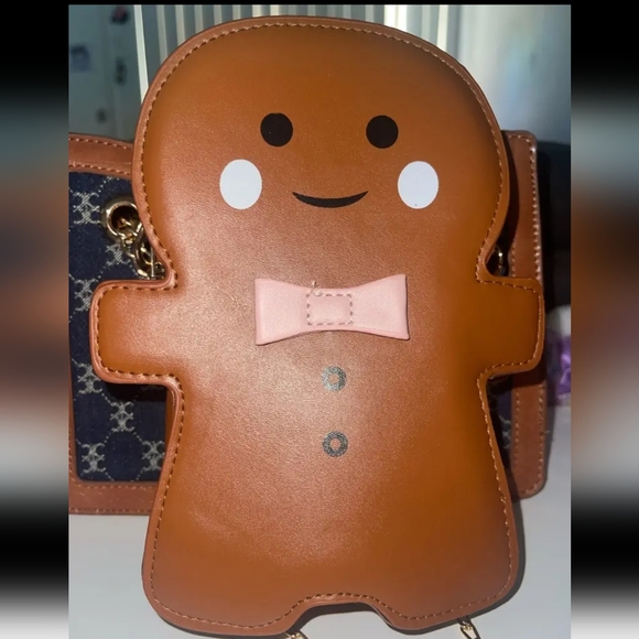 New gingerbread man purse - Picture 2 of 5